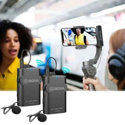 Boya WM4 Pro-K4 Wireless Mic - Black